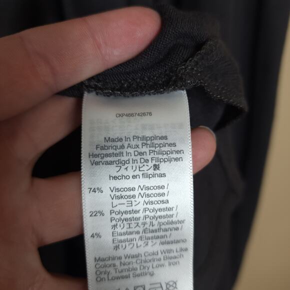 Madewell Plus Dreamiest Knit Long-Sleeve Tee in Gray Size 1X - Picture 7 of 8